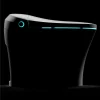 Swan S Pro smart toilet in dark mode with subtle LED lighting.