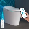 Swan S Pro smart toilet with app control displayed in a modern bathroom setting.
