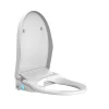 Swan Attachment Seat with open lid showcasing ergonomic design and control panel.